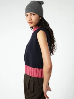 MJ Watson - Cashmere Beanie in Grey