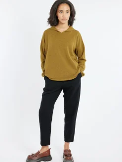 MJ Watson - Cashmere Blend Hoodie in Avocado