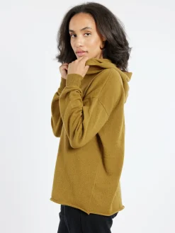 MJ Watson - Cashmere Blend Hoodie in Avocado