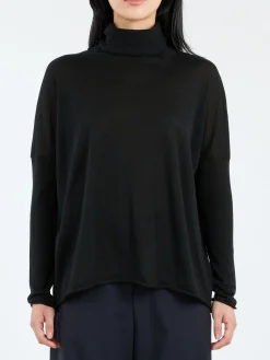 MJ Watson - Cashmere Turtleneck in Black