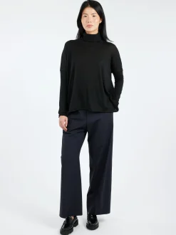 MJ Watson - Cashmere Turtleneck in Black