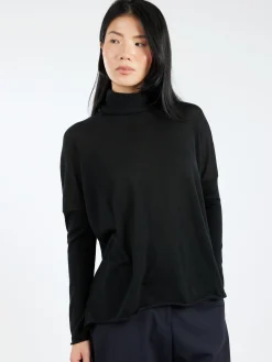 MJ Watson - Cashmere Turtleneck in Black