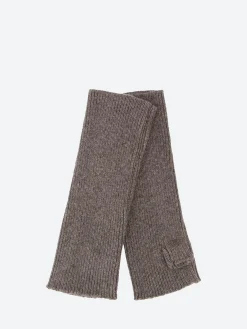 MJ Watson - Fingerless Gloves in Walnut