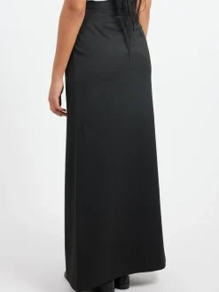 MM6 - Long Skirt in Black