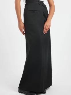 MM6 - Long Skirt in Black