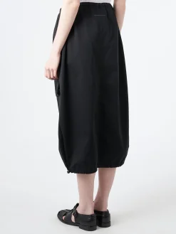 MM6 - Midi Cargo Skirt in Black