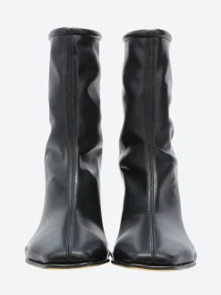 MM6 Maison Margiela - Anatomic Ankle Boots in Black