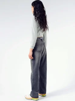 MM6 Maison Margiela - Logo Cropped Sweatshirt in Sage