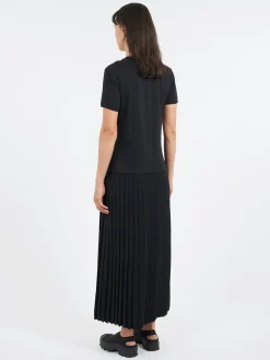 MM6 Maison Margiela - Midi Dress in Black