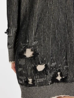 MM6 Maison Margiela - Reversible Mini Dress in Black and Beige