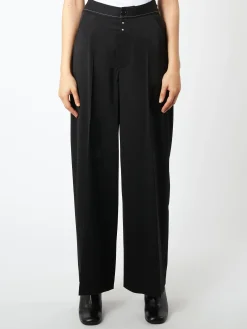 MM6 Maison Margiela - Tailored Pants in Black