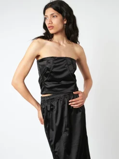 MM6 Maison Margiela - Track Bustier in Black