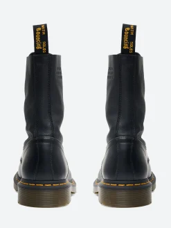 MM6 Maison Margiela x Dr. Martens - 10 Eye Twisted and Reimagined in Black