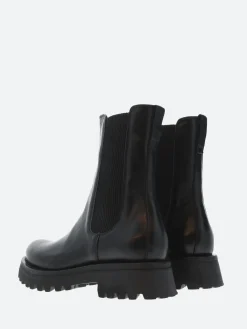 Moma - 74302 Chelsea Boots in Nero Cusna