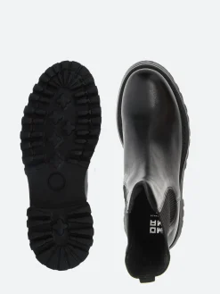 Moma - 74302 Chelsea Boots in Nero Cusna