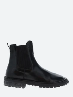 Moma - 53303 Chelsea Boots in Nero Tebe