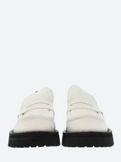 Moma - 74301 Loafer in Bianco Cusna