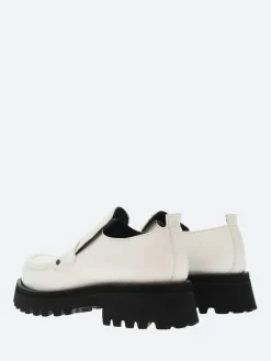 Moma - 74301 Loafer in Bianco Cusna