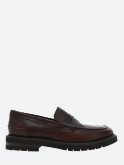 Moma - 60306 Loafers in Ebano Cusna