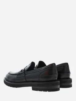 Moma - 60306 Loafers in Nero Cusna