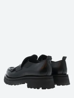 Moma - 74305 Loafers in Nero Cusna