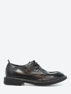MOMA - 52401A Derby Shoe in Nero Cusna