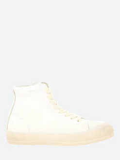 Moma - 32502B High Top Sneakers in Bianco Vintage