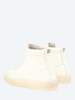 Moma - 32502B High Top Sneakers in Bianco Vintage