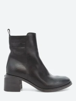 MOMA - 72401C Ankle Boot in Nero Cusna