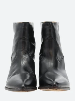 Moma - 1CS113 Ankle Boots in Nero Sombrero