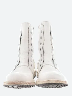 Moma - 1CW005 Ankle Boots in Bianco Cusna