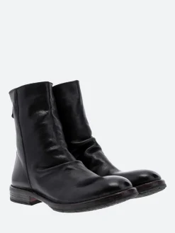 Moma - 1CW002 Ankle Boots in Nero Cusna