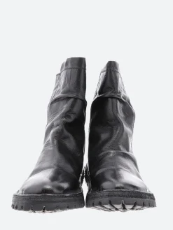 Moma - 1CW178 Ankle Boots in Nero Buffalo