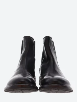Moma - 1CW062 Chelsea Boot in Nero Cusna