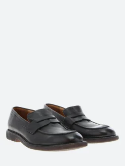 MOMA - 10509E Penny Loafers in Nero