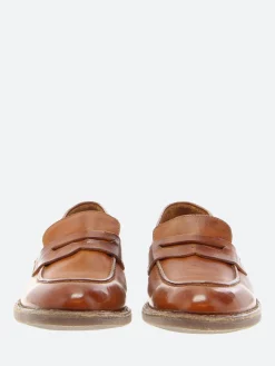 MOMA - 10509E Penny Loafers in Cuoio