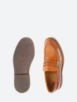 MOMA - 10509E Penny Loafers in Cuoio