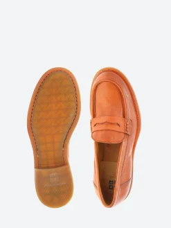 Moma - 44578G Office Penny Loafer in Cognac
