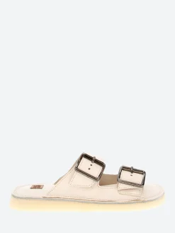 Moma - 1GS335 Double Strap Sandals in Milk Toscano