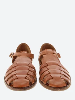 Moma - 1GS326 Fisherman Sandal in Cuoio Cusna