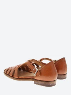 Moma - 1GS326 Fisherman Sandal in Cuoio Cusna