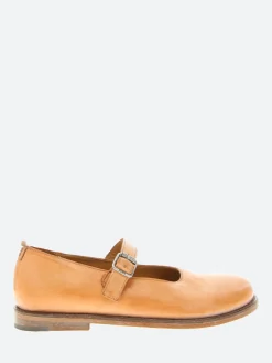 Moma - 36502L Mary Jane Flats in Nude