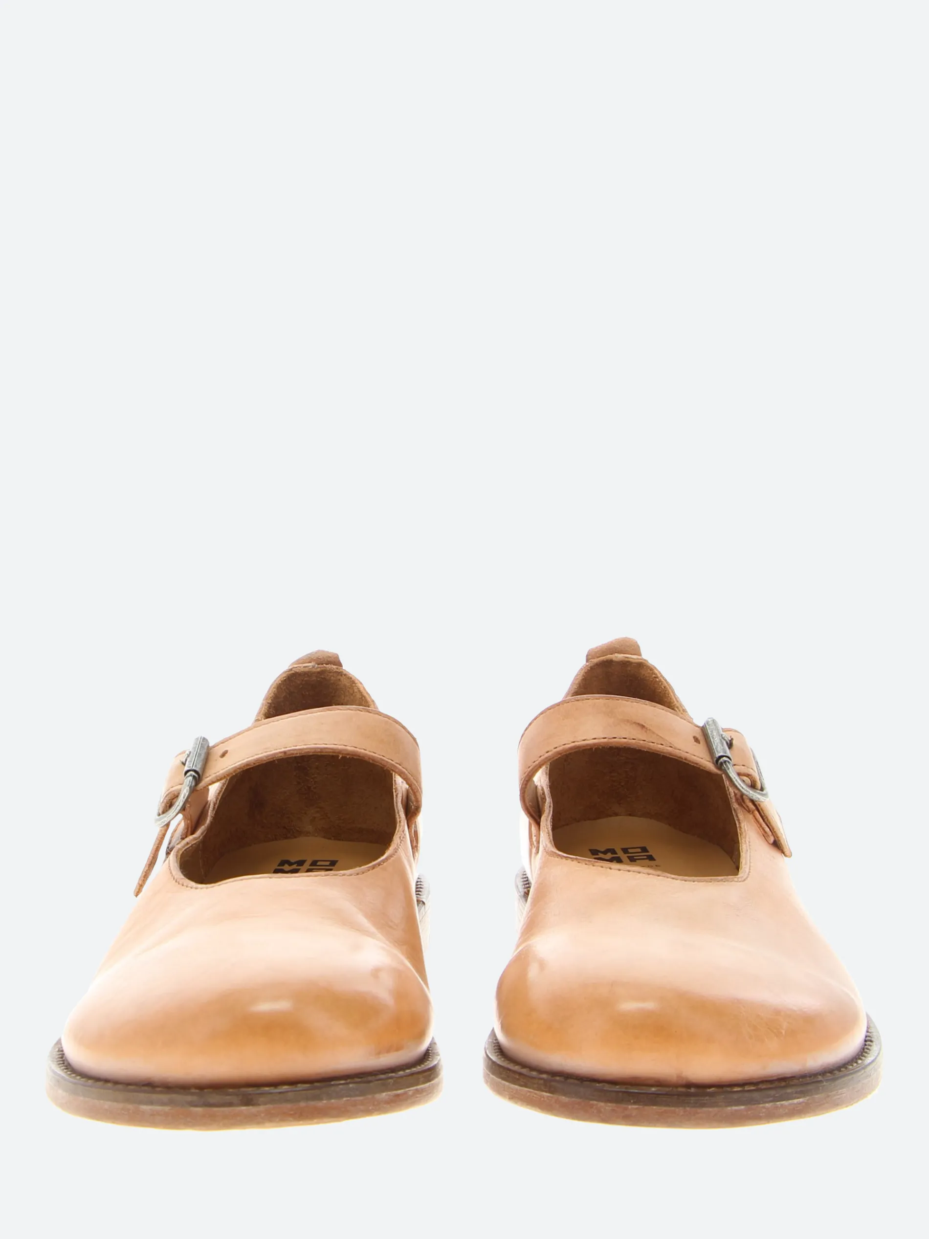 Moma - 36502L Mary Jane Flats in Nude