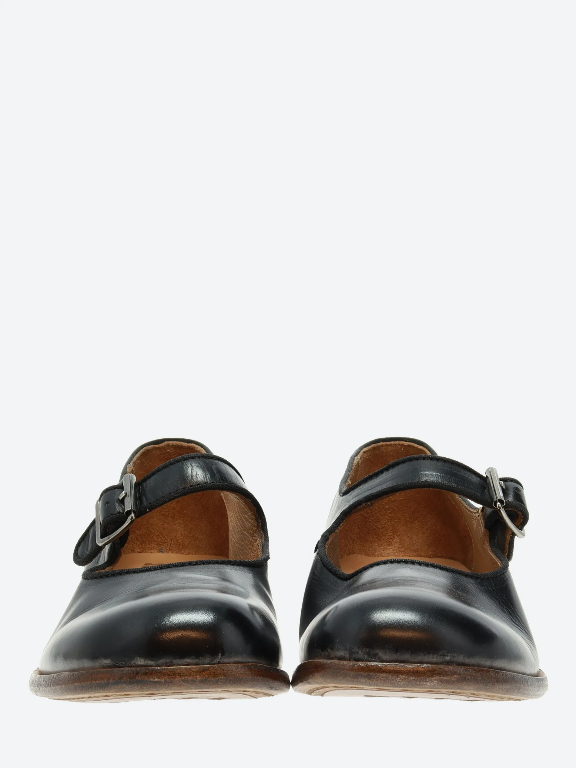 Moma - 45403L Mary-Jane in Nero Cristallo