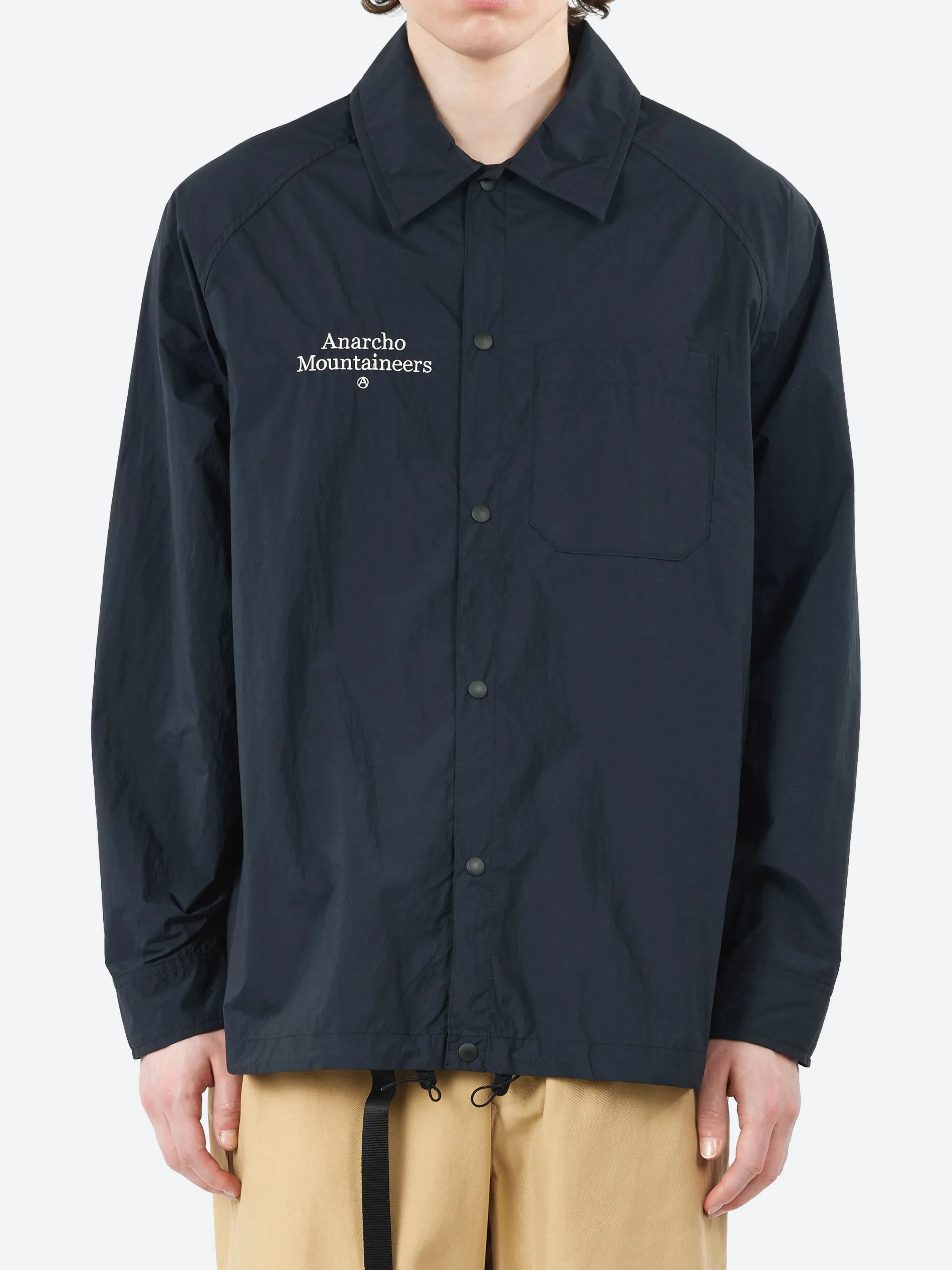 Mountain Research - Coach Shirt in Black