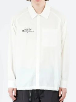 Mountain Research - Coach Shirt in White