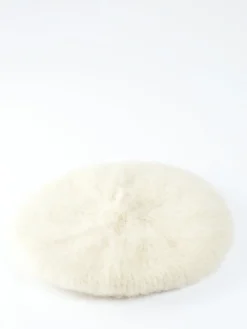 Myssy - Hanki Beret in Natural White