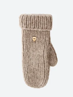 Myssy - Mittens in Natural Brown