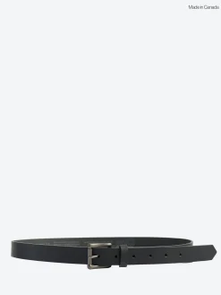 Naked & Famous - Buffalo Belt in Black
