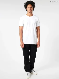 Naked & Famous - Circular Knit T-Shirt in White